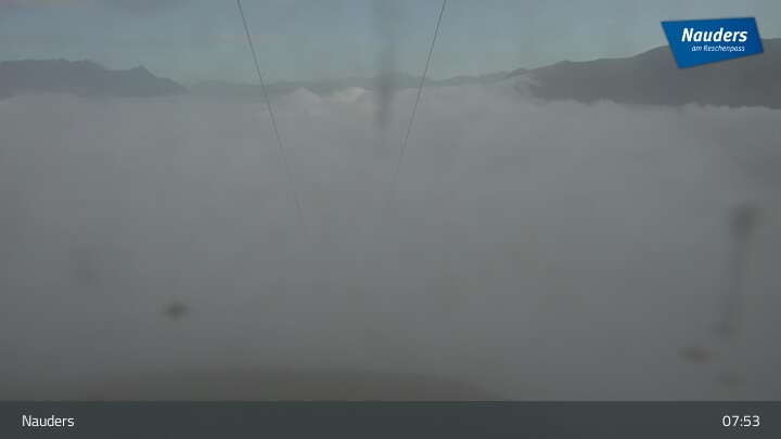 Archiv Foto Webcam Bergstation der Zirmbahn (Nauders)