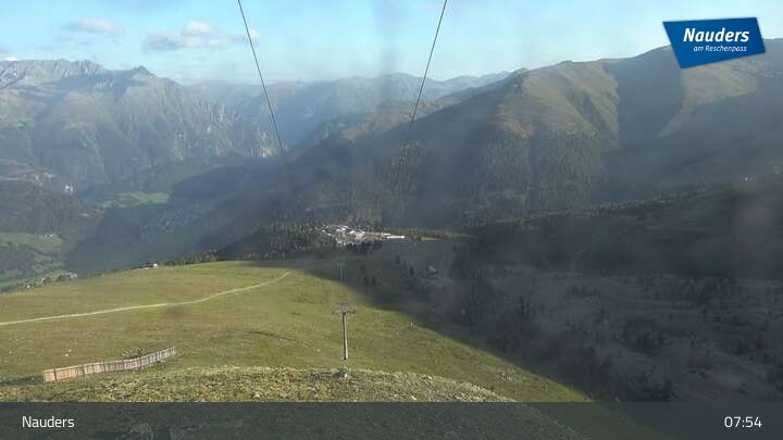 Archiv Foto Webcam Bergstation der Zirmbahn (Nauders)