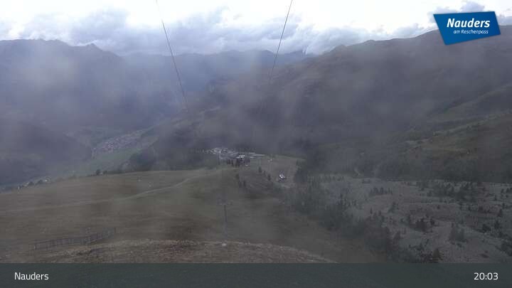 Archiv Foto Webcam Bergstation der Zirmbahn (Nauders)