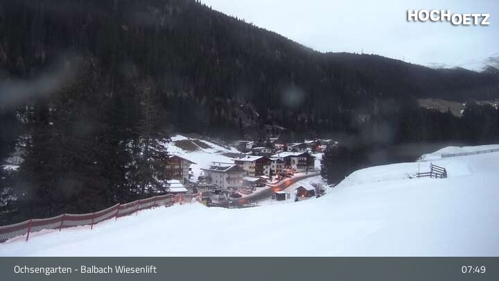 Archiv Foto Webcam Hochoetz - Blick auf Ochsengarten