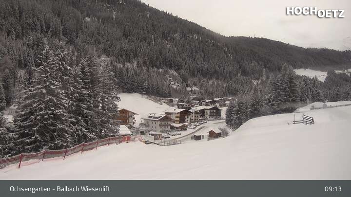 Archiv Foto Webcam Hochoetz - Blick auf Ochsengarten