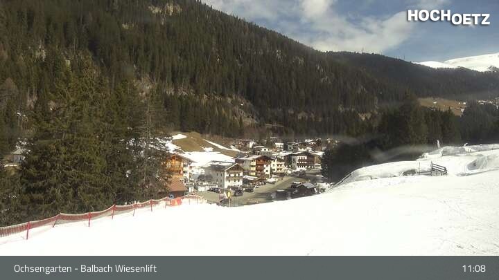 Archiv Foto Webcam Hochoetz - Blick auf Ochsengarten