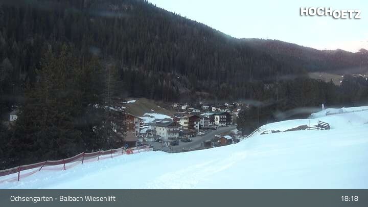 Archiv Foto Webcam Hochoetz - Blick auf Ochsengarten