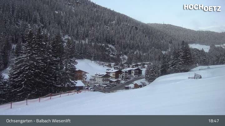 Archiv Foto Webcam Hochoetz - Blick auf Ochsengarten