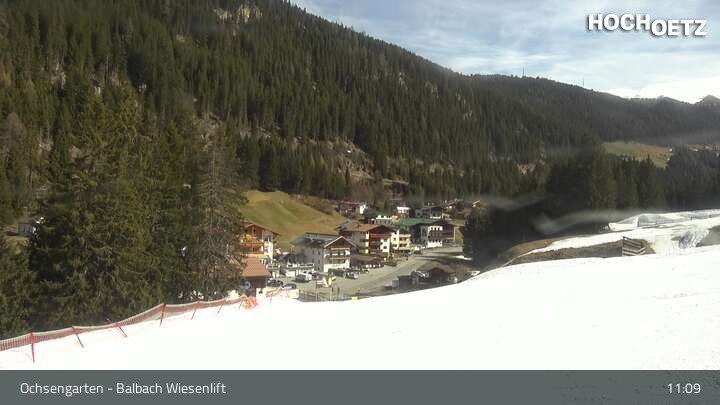 Archiv Foto Webcam Hochoetz - Blick auf Ochsengarten