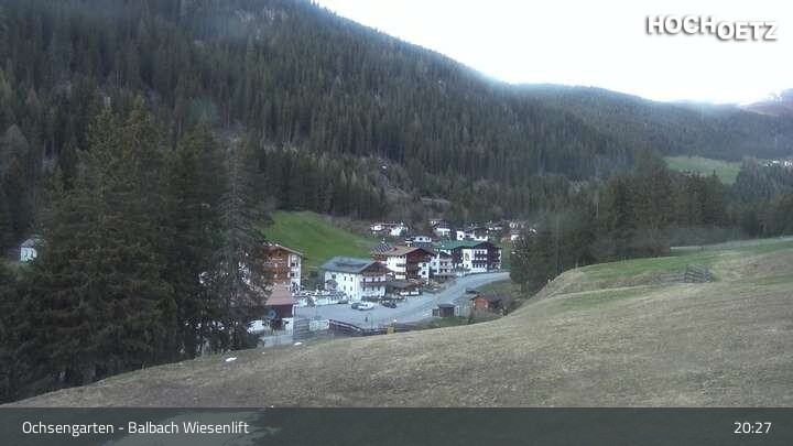 Archiv Foto Webcam Hochoetz - Blick auf Ochsengarten