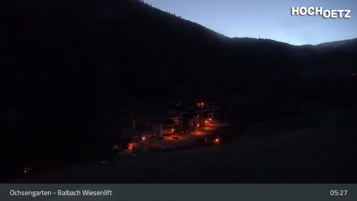 Archiv Foto Webcam Hochoetz - Blick auf Ochsengarten