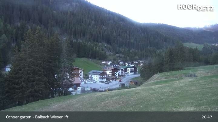 Archiv Foto Webcam Hochoetz - Blick auf Ochsengarten