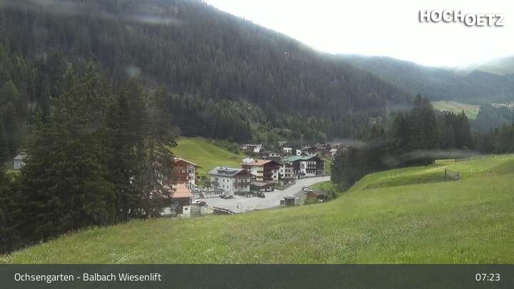 Archiv Foto Webcam Hochoetz - Blick auf Ochsengarten