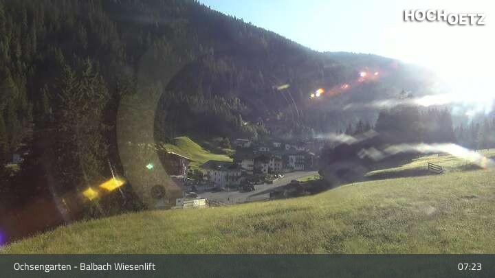 Archiv Foto Webcam Hochoetz - Blick auf Ochsengarten