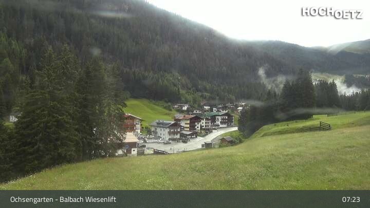 Archiv Foto Webcam Hochoetz - Blick auf Ochsengarten