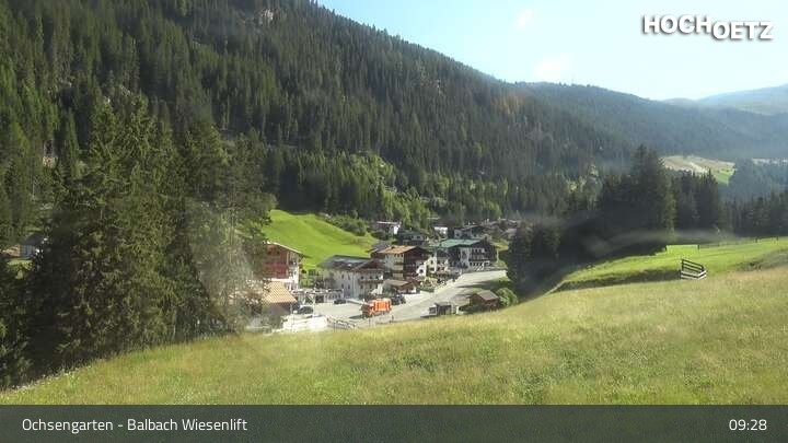 Archiv Foto Webcam Hochoetz - Blick auf Ochsengarten