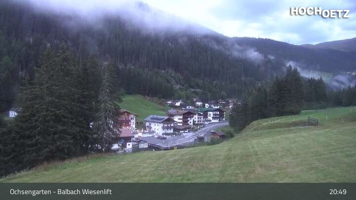 Archiv Foto Webcam Hochoetz - Blick auf Ochsengarten