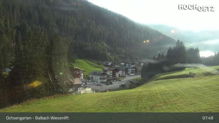 Archiv Foto Webcam Hochoetz - Blick auf Ochsengarten