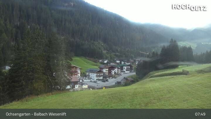 Archiv Foto Webcam Hochoetz - Blick auf Ochsengarten