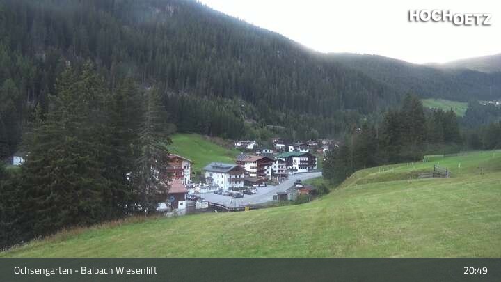 Archiv Foto Webcam Hochoetz - Blick auf Ochsengarten