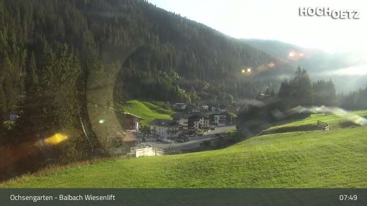 Archived image Webcam Hochoetz - Ochsengarten