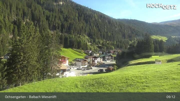 Archiv Foto Webcam Hochoetz - Blick auf Ochsengarten
