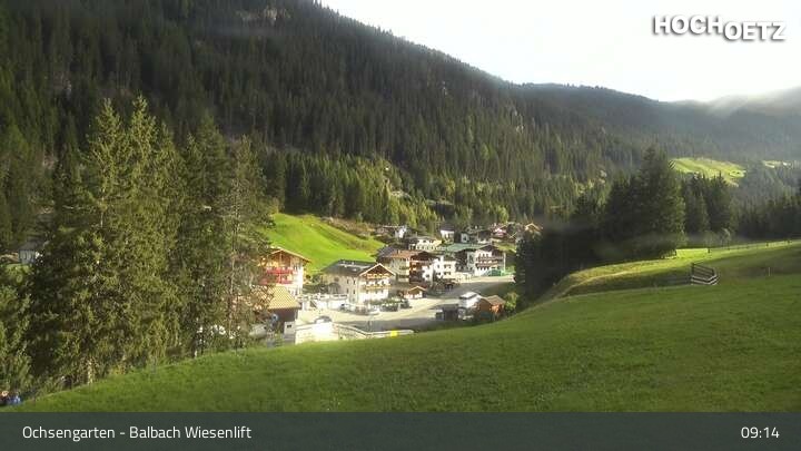 Archiv Foto Webcam Hochoetz - Blick auf Ochsengarten