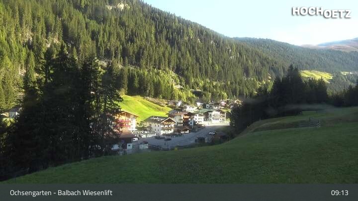 Archiv Foto Webcam Hochoetz - Blick auf Ochsengarten
