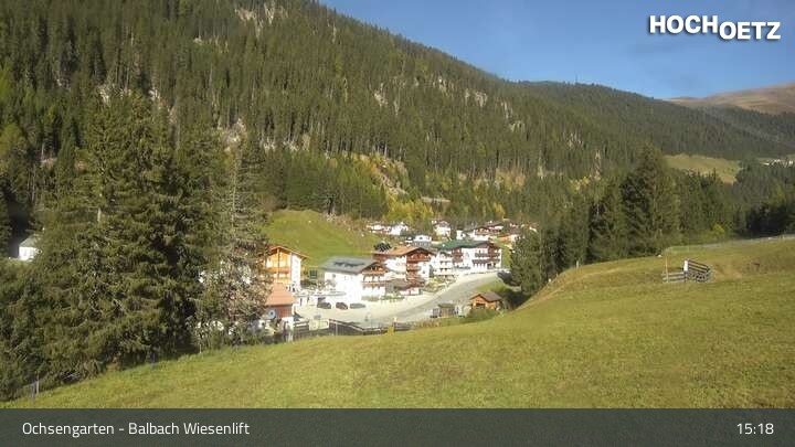 Archiv Foto Webcam Hochoetz - Blick auf Ochsengarten