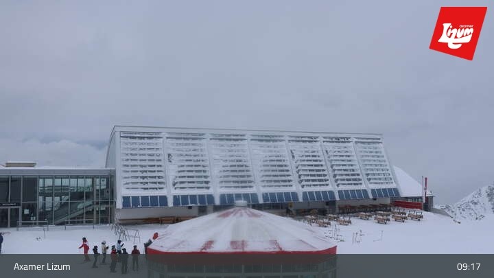 Archiv Foto Webcam Axams - Panoramarestaurant Hoadl-Haus