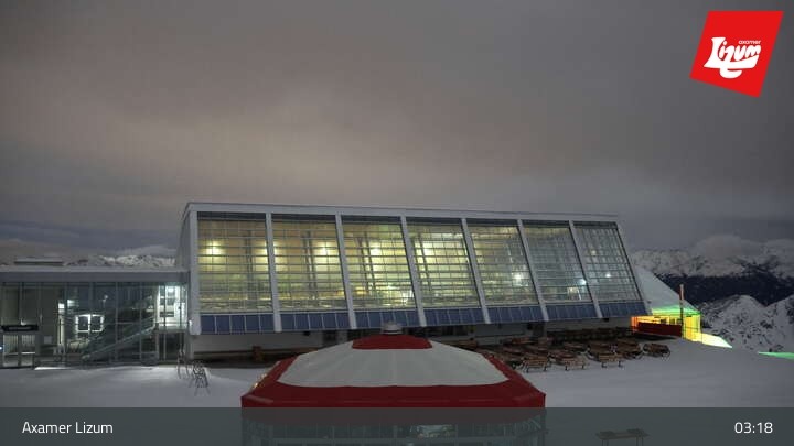 Archived image Webcam Axams - Panoramarestaurant Hoadl-Haus