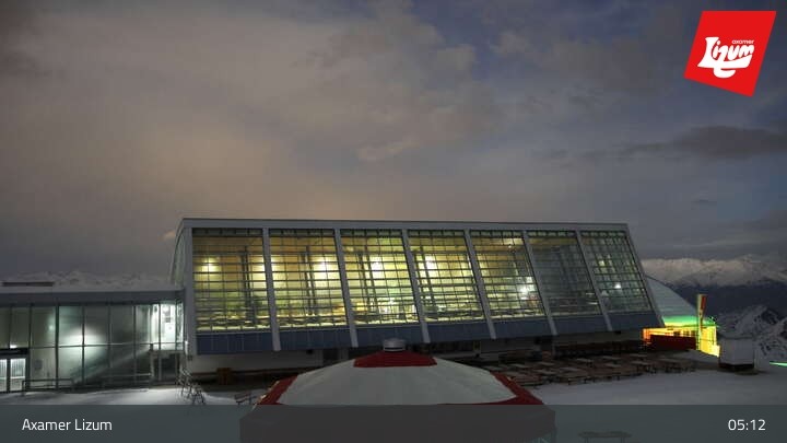 Archiv Foto Webcam Axams - Panoramarestaurant Hoadl-Haus