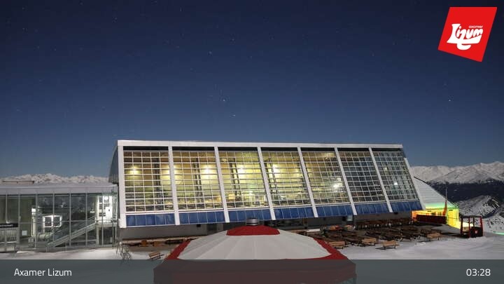 Archived image Webcam Axams - Panoramarestaurant Hoadl-Haus