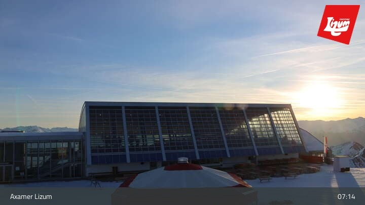 Archived image Webcam Axams - Panoramarestaurant Hoadl-Haus