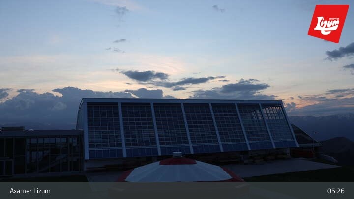 Archiv Foto Webcam Axams - Panoramarestaurant Hoadl-Haus