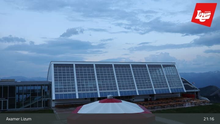 Archiv Foto Webcam Axams - Panoramarestaurant Hoadl-Haus