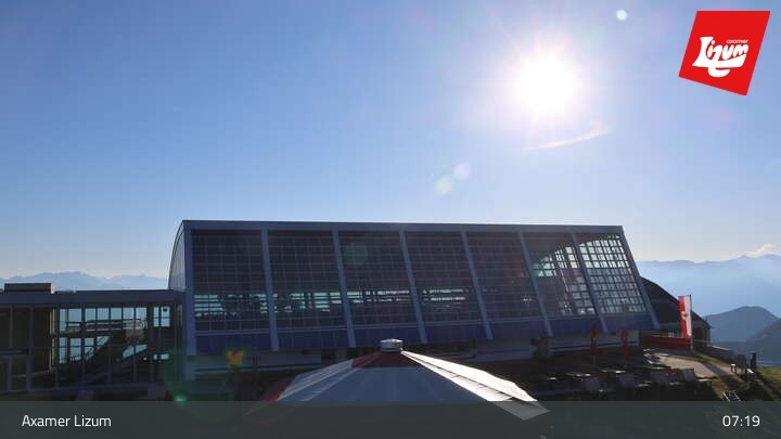 Archived image Webcam Axams - Panoramarestaurant Hoadl-Haus