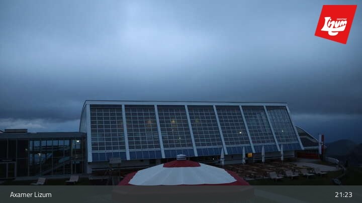 Archiv Foto Webcam Axams - Panoramarestaurant Hoadl-Haus