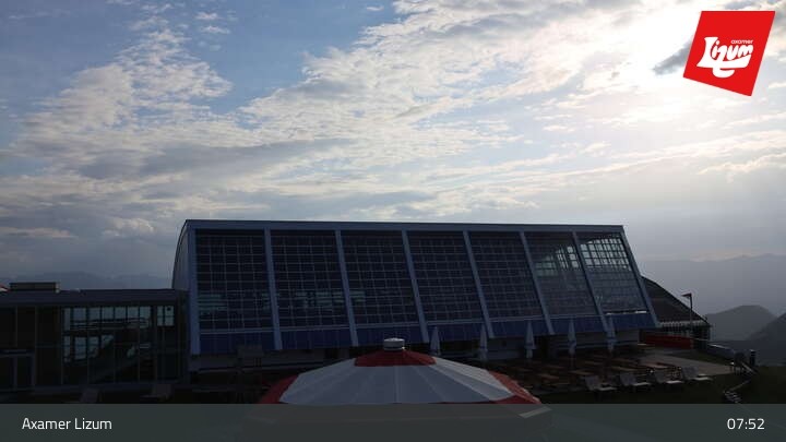 Archived image Webcam Axams - Panoramarestaurant Hoadl-Haus