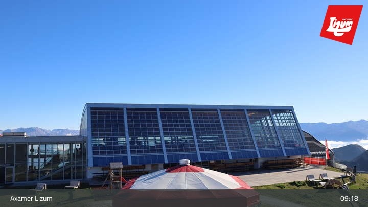 Archiv Foto Webcam Axams - Panoramarestaurant Hoadl-Haus