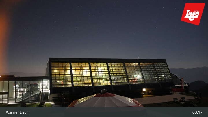 Archiv Foto Webcam Axams - Panoramarestaurant Hoadl-Haus
