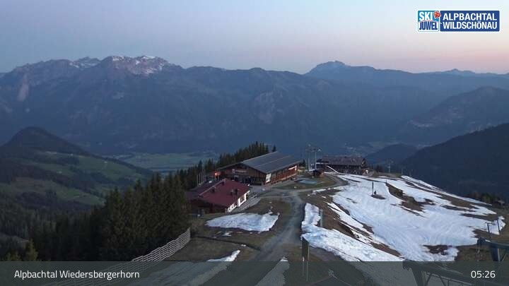 Archived image Webcam View from Wiedersbergerhorn