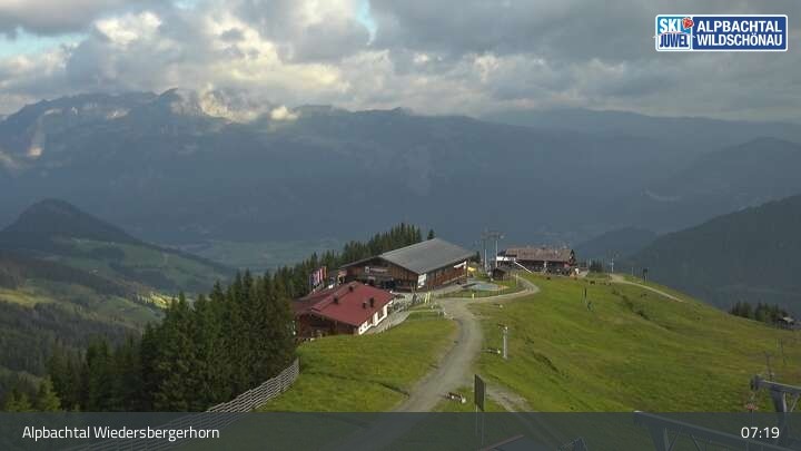 Archiv Foto Webcam Blick vom Wiedersbergerhon im Alpbachtal in Tirol