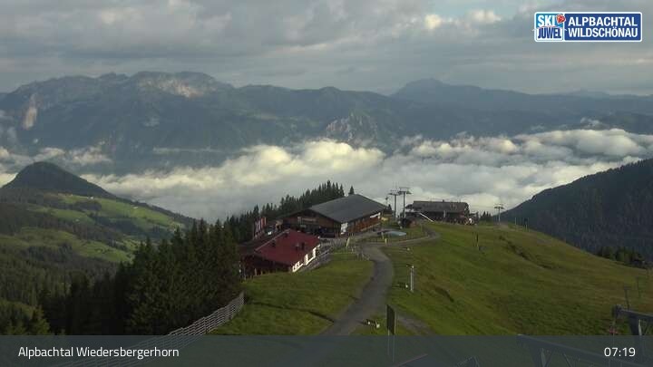 Archiv Foto Webcam Blick vom Wiedersbergerhon im Alpbachtal in Tirol