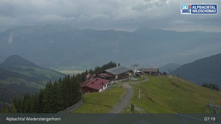 Archiv Foto Webcam Blick vom Wiedersbergerhon im Alpbachtal in Tirol