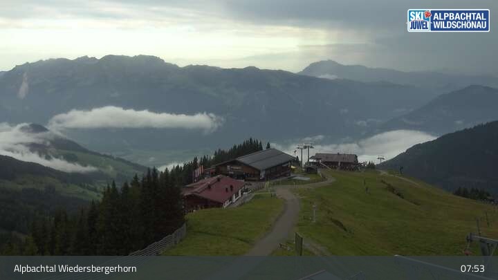 Archiv Foto Webcam Blick vom Wiedersbergerhon im Alpbachtal in Tirol