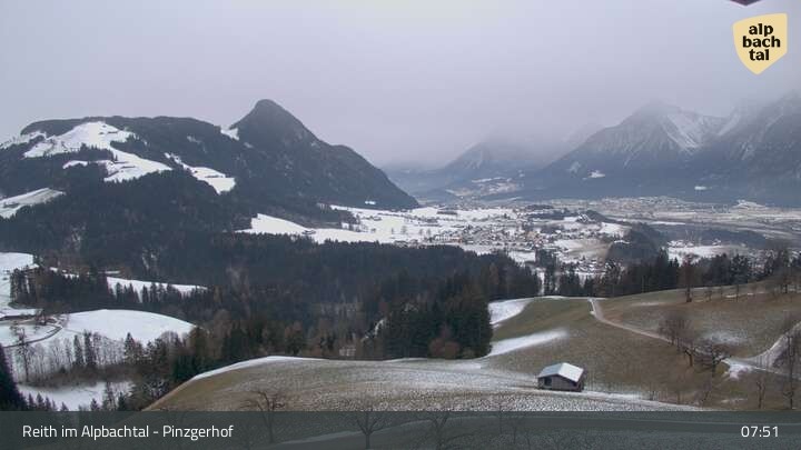 Archived image Webcam Mountain restaurant Pinzgerhof at Brunnerberg
