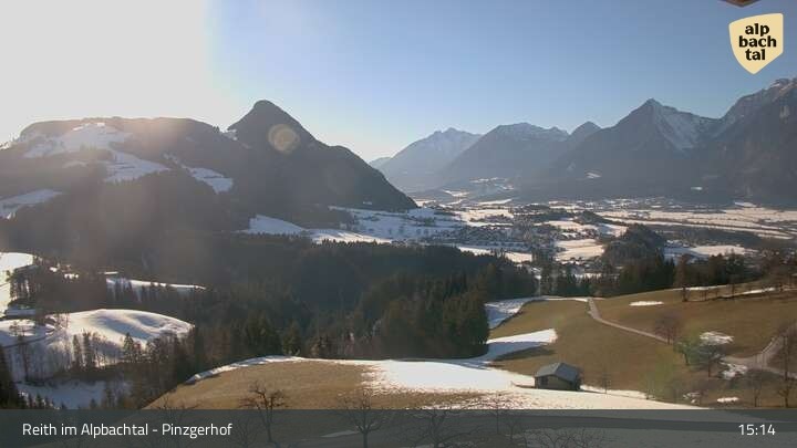 Archived image Webcam Mountain restaurant Pinzgerhof at Brunnerberg
