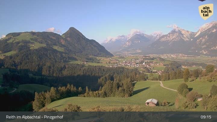 Archived image Webcam Mountain restaurant Pinzgerhof at Brunnerberg