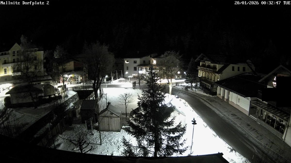 Archiv Foto Webcam Ortszentrum von Mallnitz