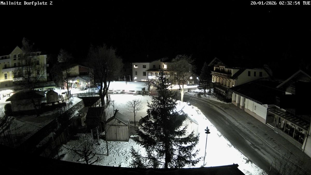 Archiv Foto Webcam Ortszentrum von Mallnitz