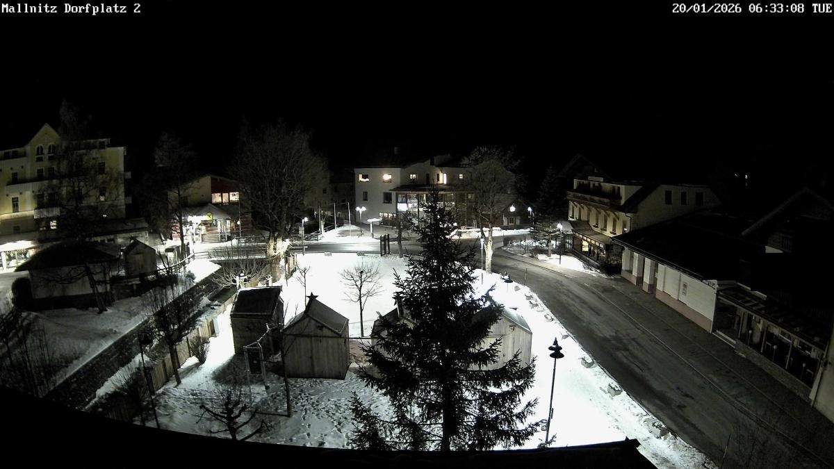 Archiv Foto Webcam Ortszentrum von Mallnitz