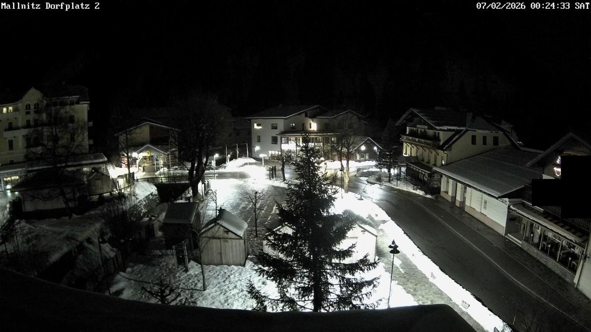 Archived image Webcam Mallnitz Center
