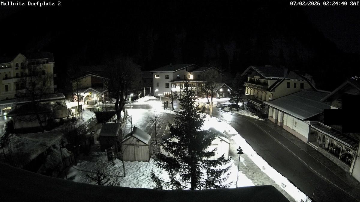 Archived image Webcam Mallnitz Center
